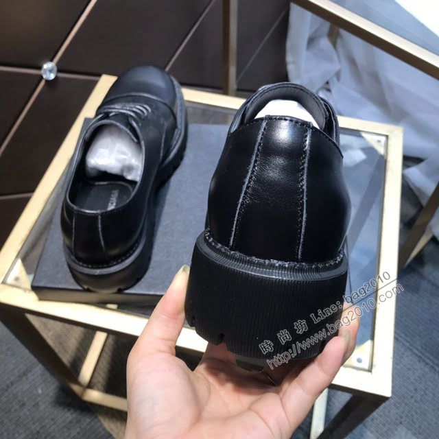 Balenciaga經典款男鞋 巴黎世家頂級版本男士真皮皮鞋  hdbl1152